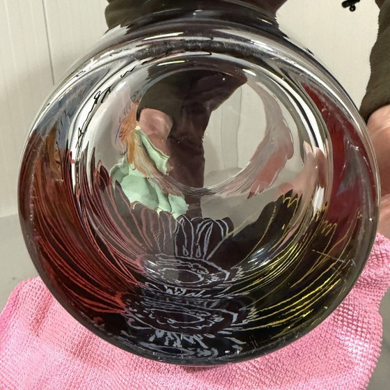 Image 1 of Jarrón de cristal de Andy Warhol para Rosenthal, Alemania, década de 1980