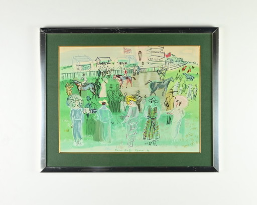 Charles Sorlier, Epsom 39 (after Raoul Dufy). Lithograph. C.1960.