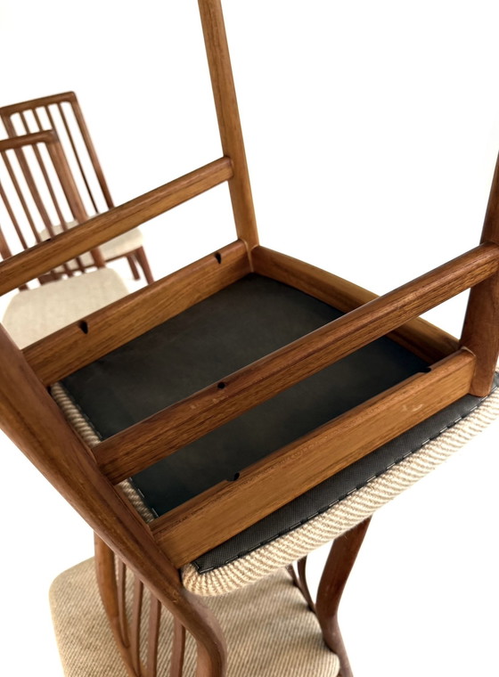Image 1 of 4x vintage dining chair Kai Kristiansen '70s