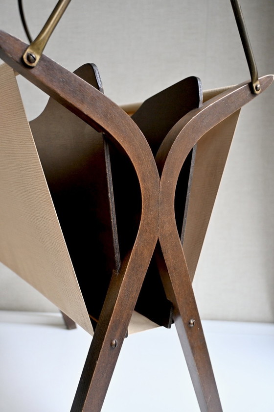 Image 1 of Bellissimo grande portariviste vintage degli anni '50