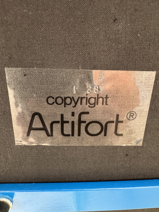 Image 1 of 4 x sedie vintage artifort (usate al NCRV)