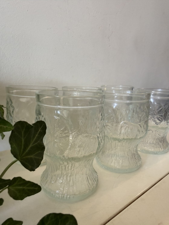 Set di 6 bicchieri italiani Fidenza Vetraria – Bicchieri e caraffe, Glass (photo 5 of 6)