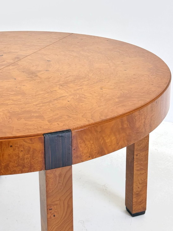 Image 1 of Vintage root wood round dining table by Grange