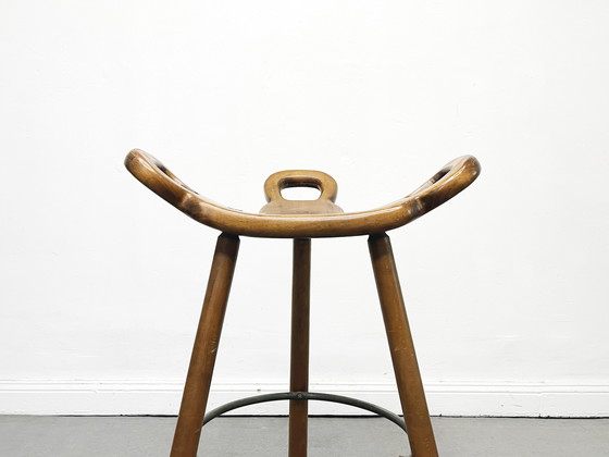 Image 1 of 1/12 Brutalist Marbella Barhocker Bar Stool Set Sergio Rodrigues