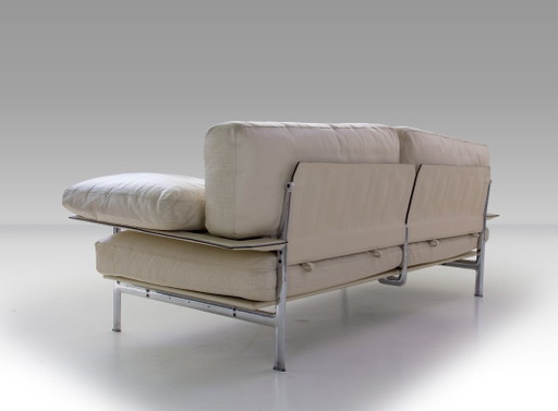 Diesis Sofa für B&B Italia, von Antonio Citterio und Paolo Nava – banken, Leather, Metal, Vintage (photo 2 of 14)