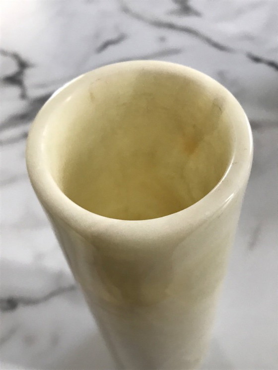 Image 1 of Vaso a rulli in marmo vintage, bella altezza