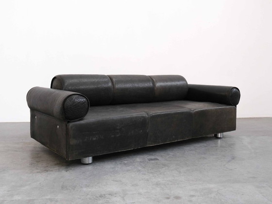 Image 1 of Divano vintage Marzio Cecchi anni '70 in pelle di bufalo 