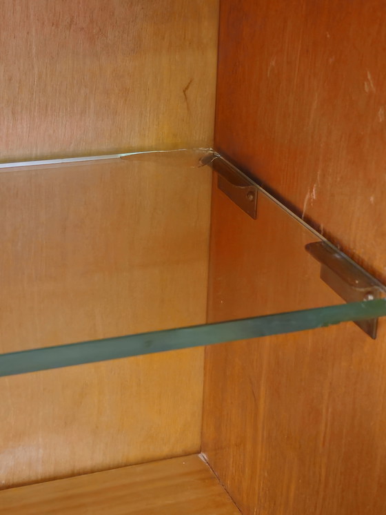 Image 1 of Vintage Highboard Display Cabinet Display Case Dresser