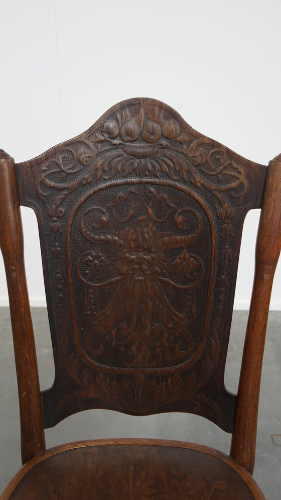Image 1 of Antique Jacob and Josef Kohn Thonet chair from early 20th century