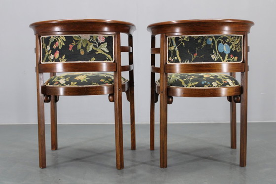 Image 1 of 1930er Jahre Zwei restaurierte Thonet-Sessel, Tschechoslowakei