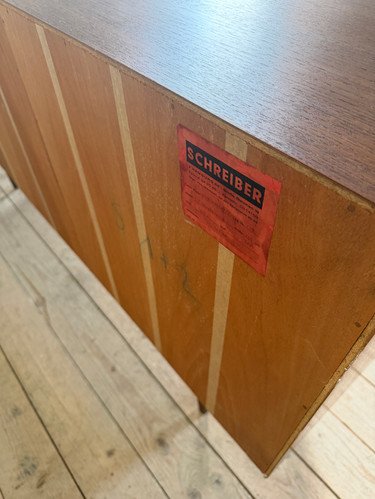Image 1 of Enfilade scandinave vintage en Teck, 1960s