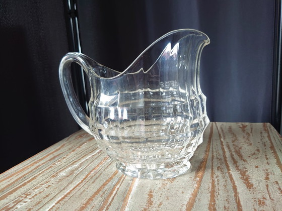 Image 1 of Art Deco Pressglas-Wasserkanne