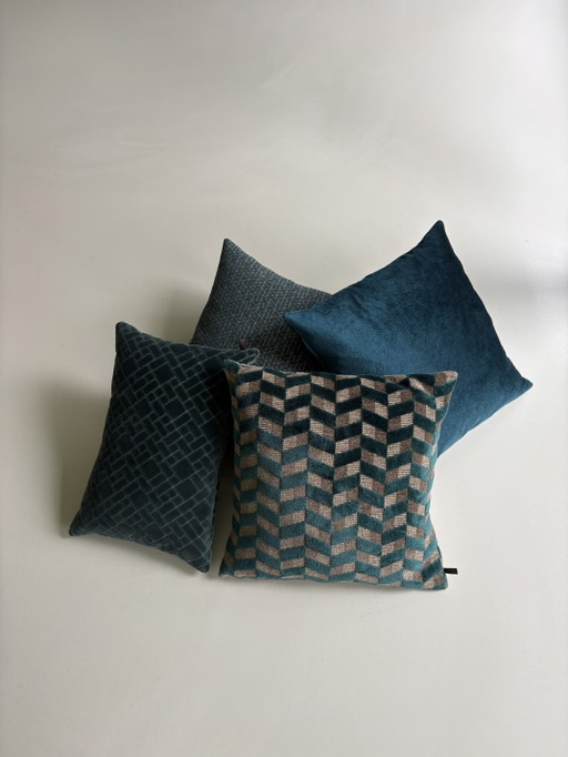 Trois coussins décoratifs de la marque Claudia – Seletti, kussentjes, Textile