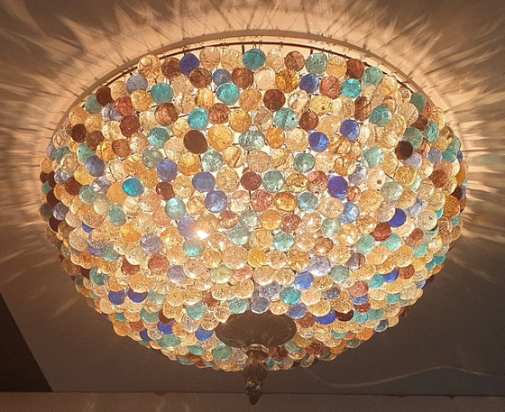 Gran Plafón Murano Uvas Cristal (37 Cm) – Plafones, Vidrio (photo 12 of 24)