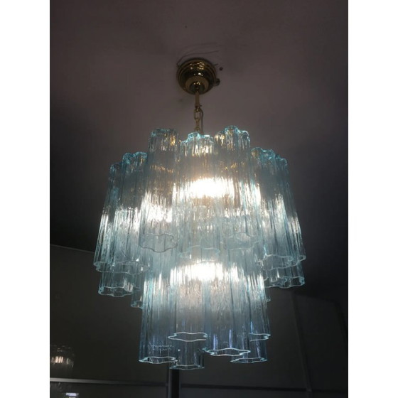Image 1 of Murano Style Glass Chandelier