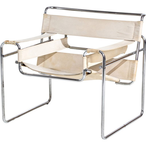 MK9424 Paar Vintage-Sessel Modell B3 von Marcel Breuer für Gavina, 1960er Jahre
