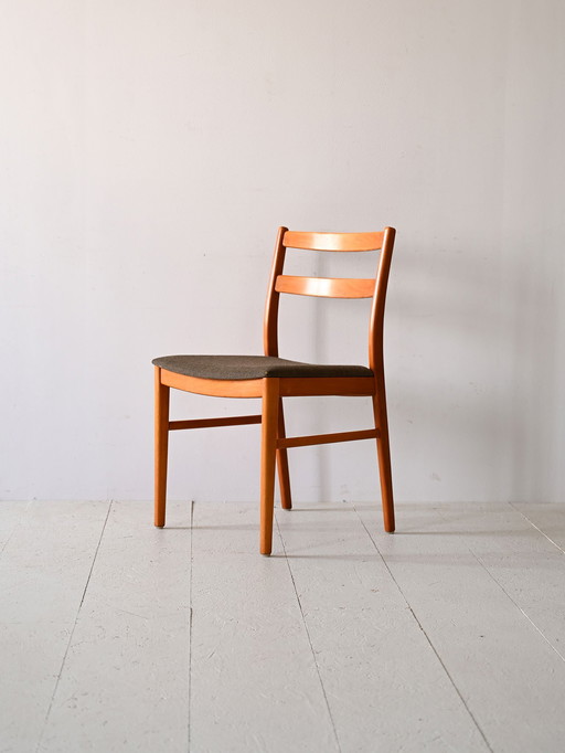 Scandinavische stoel uit 1960