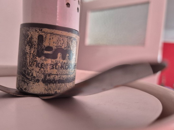 Image 1 of  Gran lámpara de pie con jardinera / mesa auxiliar Close Encounter Christmas Merchant Años 80