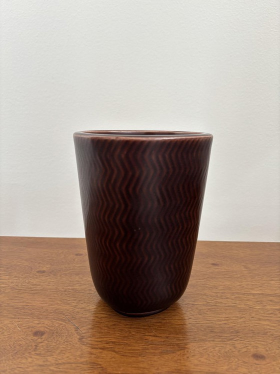 Vaso di Nils Thorsson per Royal Copenhagen, Danimarca, anni '60 – Vasi, Ceramica, Scandinavian (photo 2 of 11)