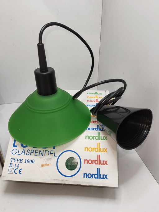 Nordlux Lobby Glas-Pendelleuchte Set Typ 1800 Grüne Hängeleuchten – hanglampen, Plastic (photo 2 of 11)