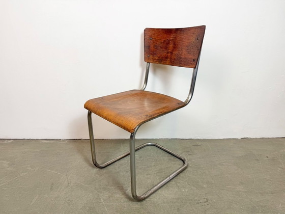 Image 1 of Chaise d'atelier vintage, années 1960