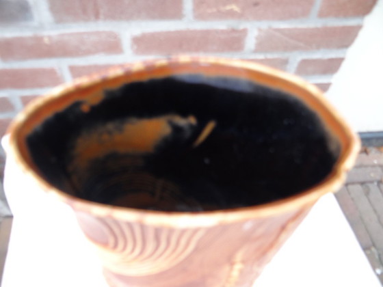 Signed Bertil Vallien Stoneware Vase Rörstrand Sweden 1980’s – Ceramic (photo 9 of 9)