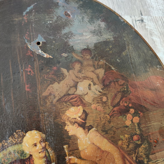 Image 1 of 2 dipinti su lastre di metallo