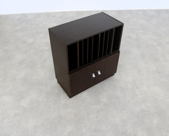 Image 1 of vintage audiomeubel | vinylkast | jaren 80 | Zweedsr