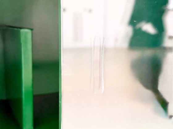 Image 1 of Zeldzame metalen kast van Arredamenti Metallici, Meneghello, Italië, jaren 50