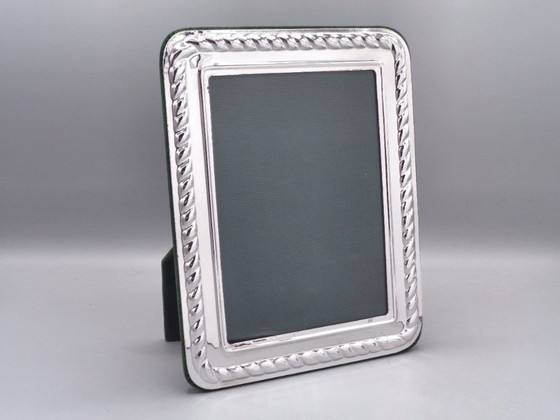 Image 1 of Handgegraveerd, verzilverd metalen frame, model San Marco, 13x18 cm.