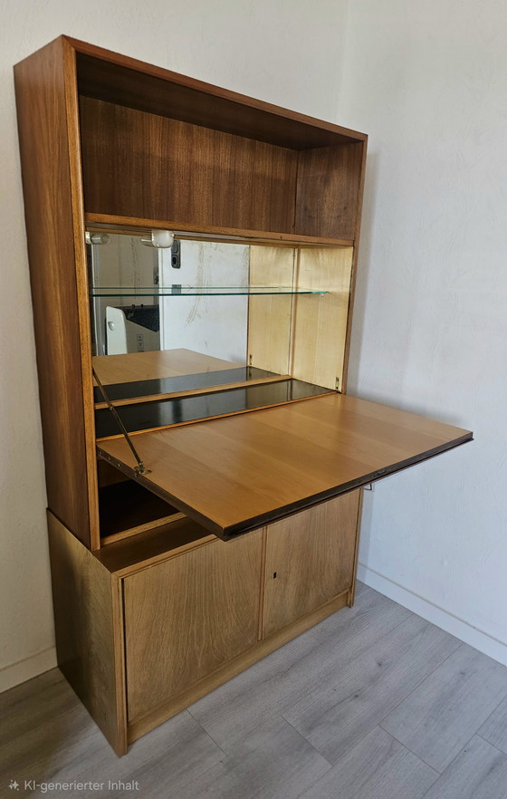 Image 1 of Mid-Century Schrankwand, Wohnzimmerschrankwand im skandinavischen Design