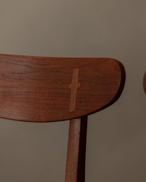 Image 1 of Set di 4 sedie da pranzo CH30 di Hans J. Wegner per Carl Hansen & Søn