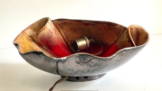 Vintage Vallauris Seashell Lamp – Vallauris France, Table lamps, Ceramic (photo 21 of 37)