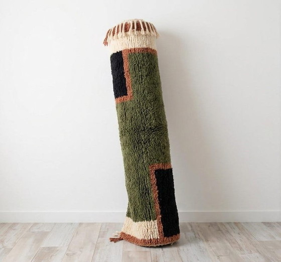 Schitterend Berberkleed van zuivere wol, handgemaakt in traditionele stijl, 150 x 250 cm – Aime Té (photo 4 of 9)