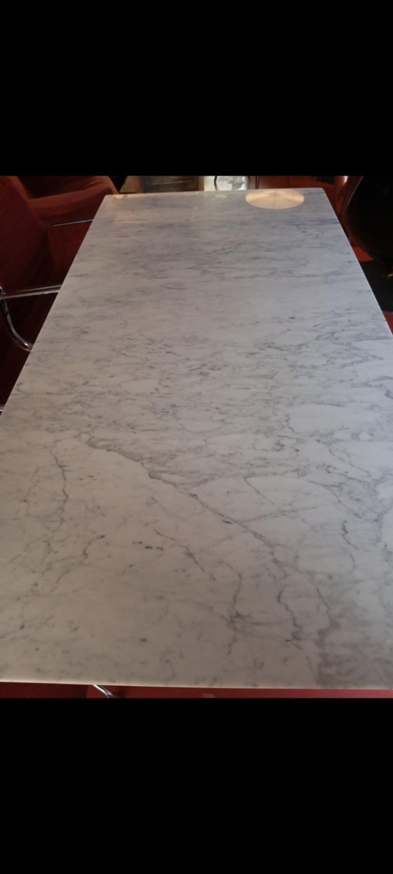 Image 1 of Italian marble dining table