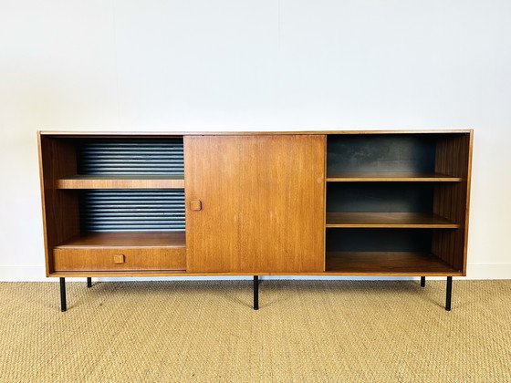 Image 1 of Enfilade haute scandinave en teck 1960