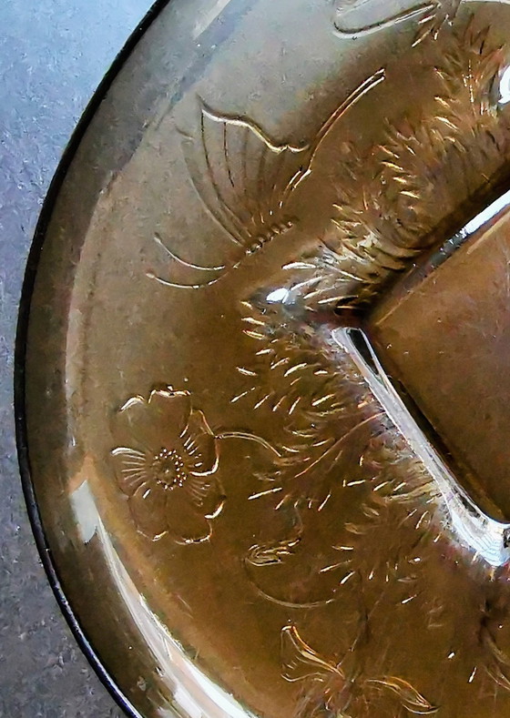 Image 1 of Cuenco Art Déco, 1934-1935, decoración floral, cuenco