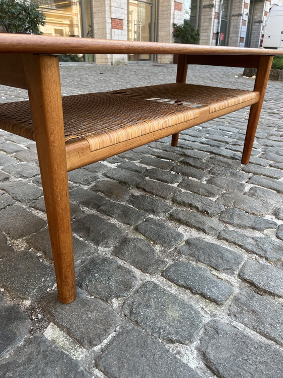 Image 1 of Teak coffee table, by Hans J.Wegner, Denmark, 1960's
