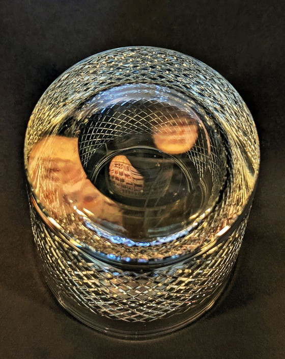 Image 1 of Vintage Crystal Ice Bucket - UV Reactive