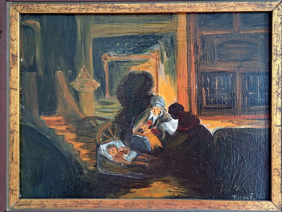 Taverne – Peintures et dessins, Toile (photo 3 of 5)