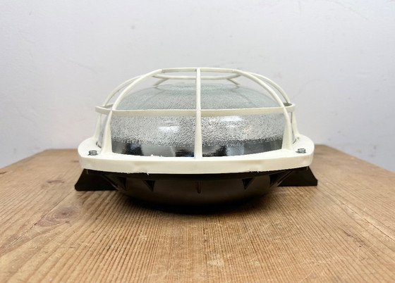 Image 1 of Lampada da parete o da soffitto industriale in bachelite di Elektrosvit, anni '80