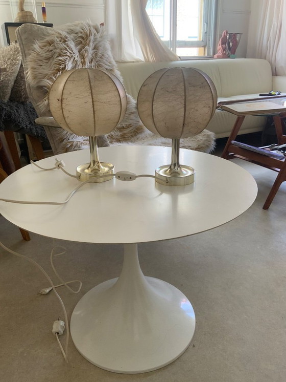 Image 1 of Deux lampes cocon en parfait état