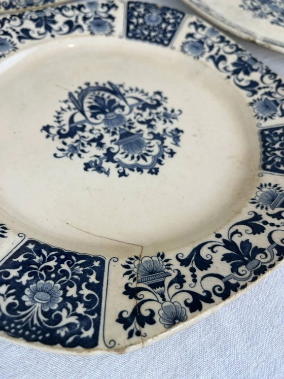 Antiker Teller aus dem späten 19. Jahrhundert. – Geschirr, Porcelain (photo 7 of 15)