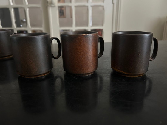 Image 1 of Ruska theeservies van Ulla Procopé voor Arabia