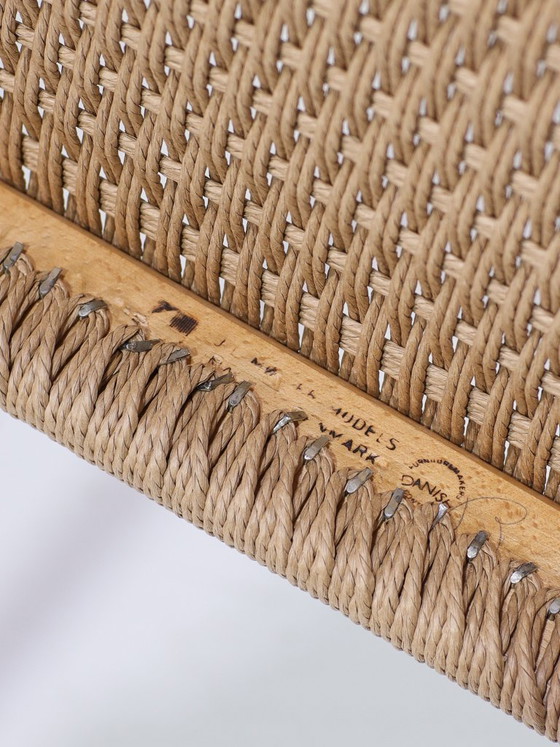 Image 1 of 6 chaises de salle à manger N.O. Møller modèle 85 en teck vintage