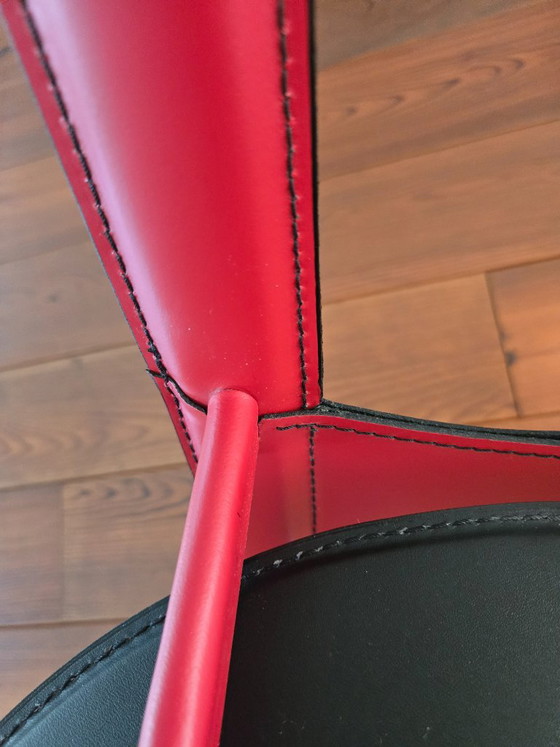 6 sedie da pranzo Cattalan Italia in ottime condizioni. – Cattelan Italia, Leather (photo 7 of 16)