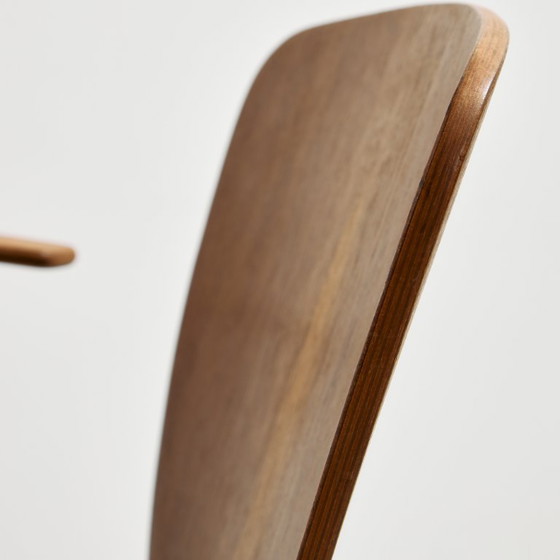 Image 1 of MK11023 Teak chair with writing tablet