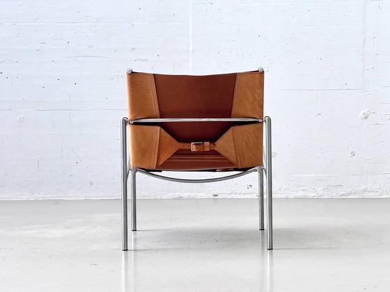 SZ02 fauteuil van Martin Visser voor 't Spectrum, Nederland, jaren 60 – Leather (photo 8 of 15)
