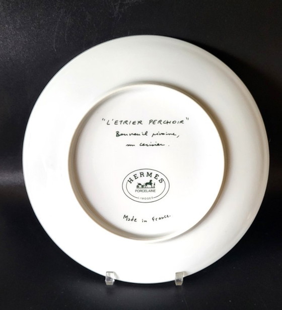 Image 1 of Hermès Paris Porcelain "The Stirrup Perch"