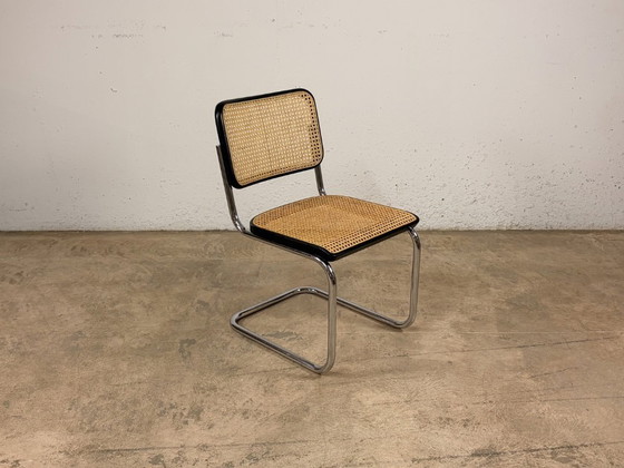 Image 1 of Chaise cantilever S32 V de Marcel Breuer pour Thonet, lot de 3